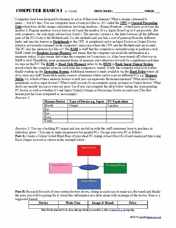 FREE registration to view Worksheets!