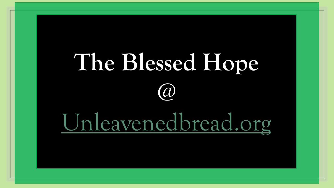 UnleavenedBread.org